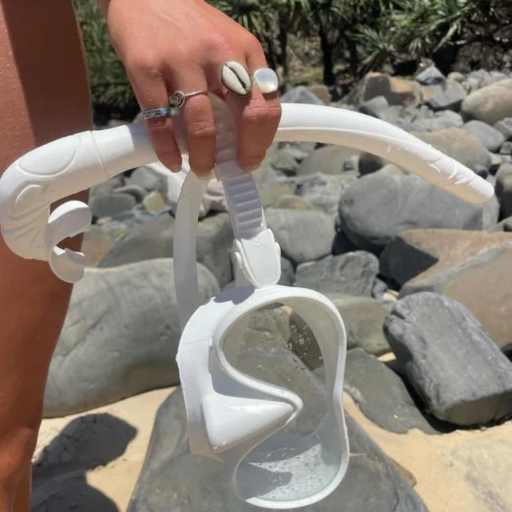 Swimming Mask & Snorkel Set – Stylish Two-Tone Snorkeling Gear