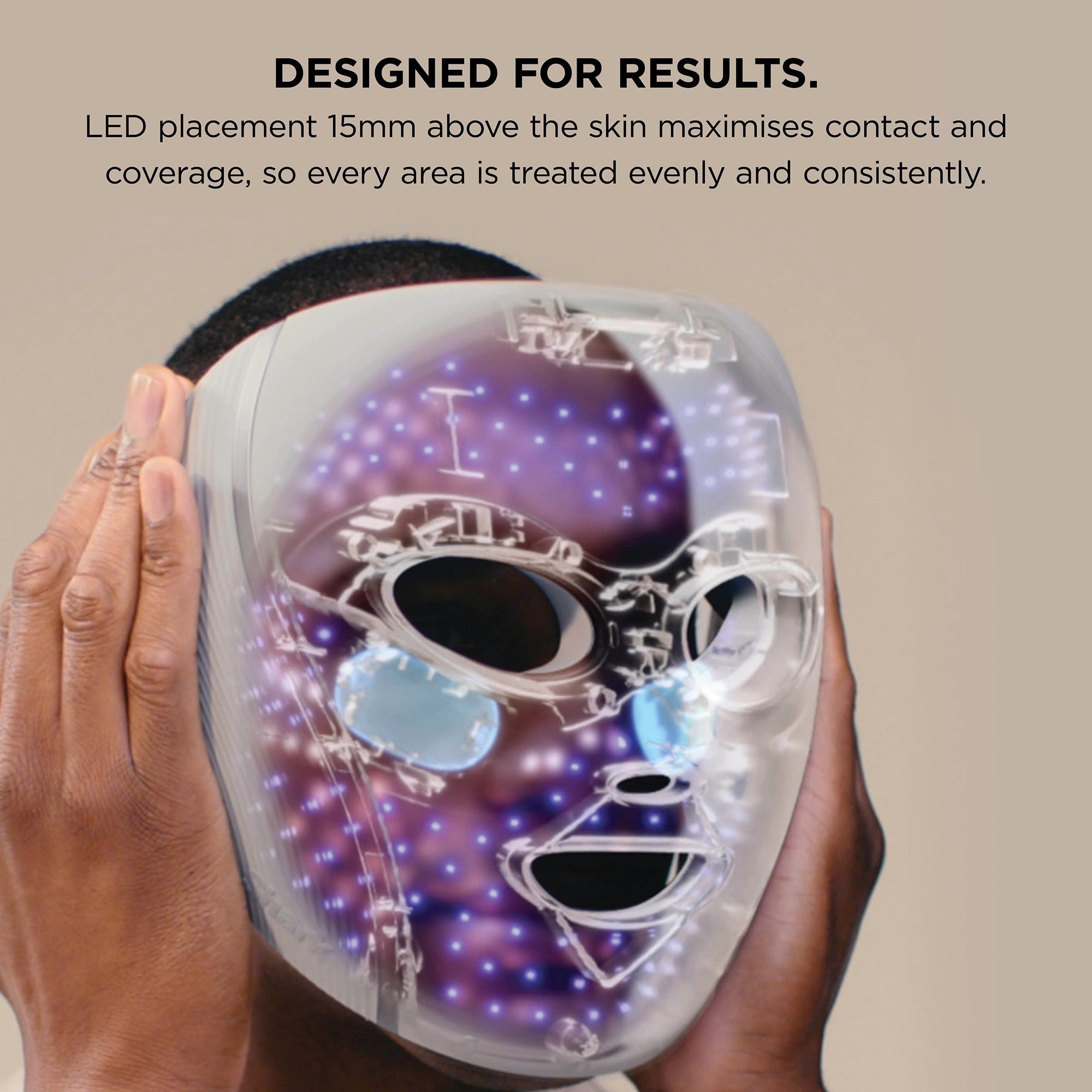 LED Face Mask-Eye Cooling & LED Anti-Aging