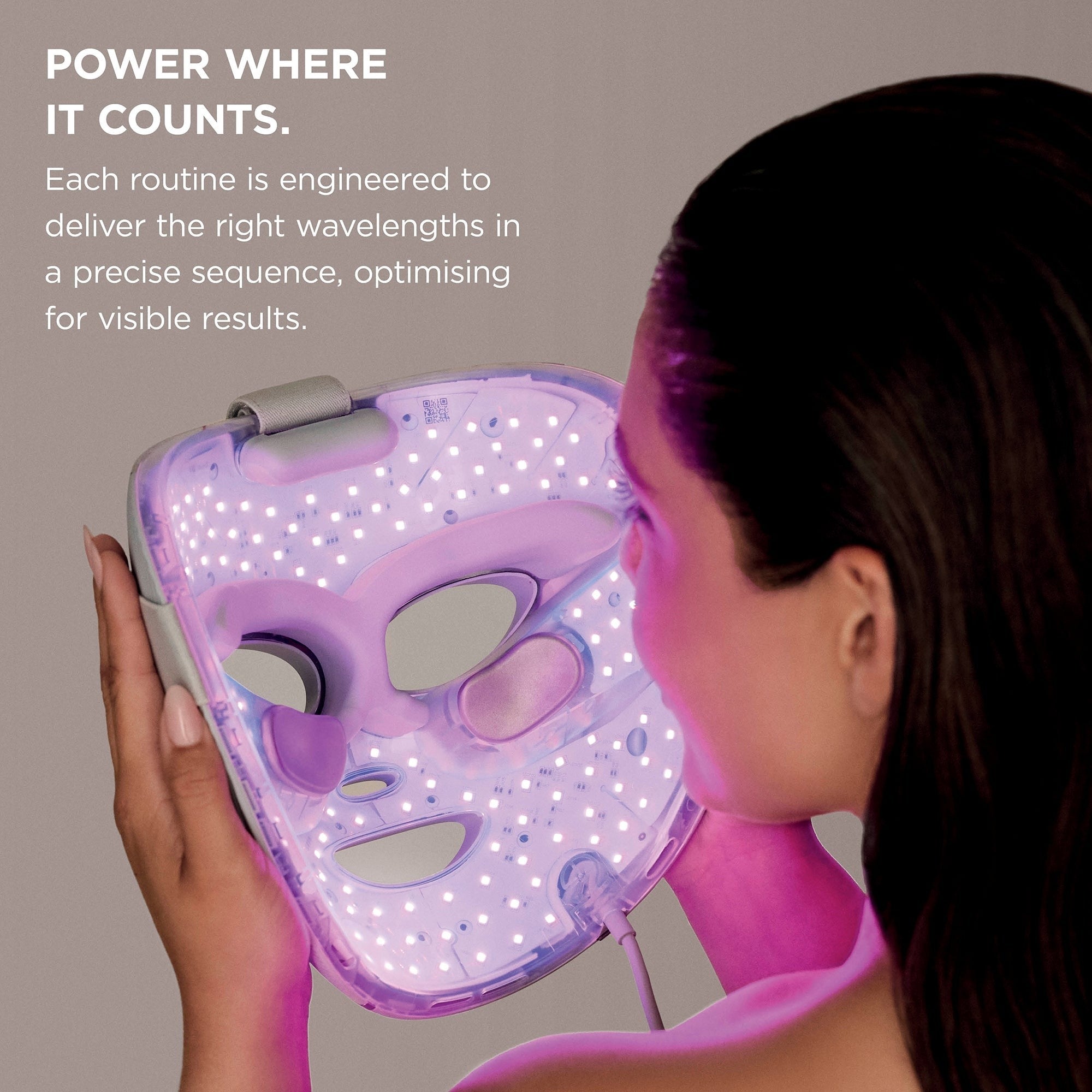 LED Face Mask-Eye Cooling & LED Anti-Aging