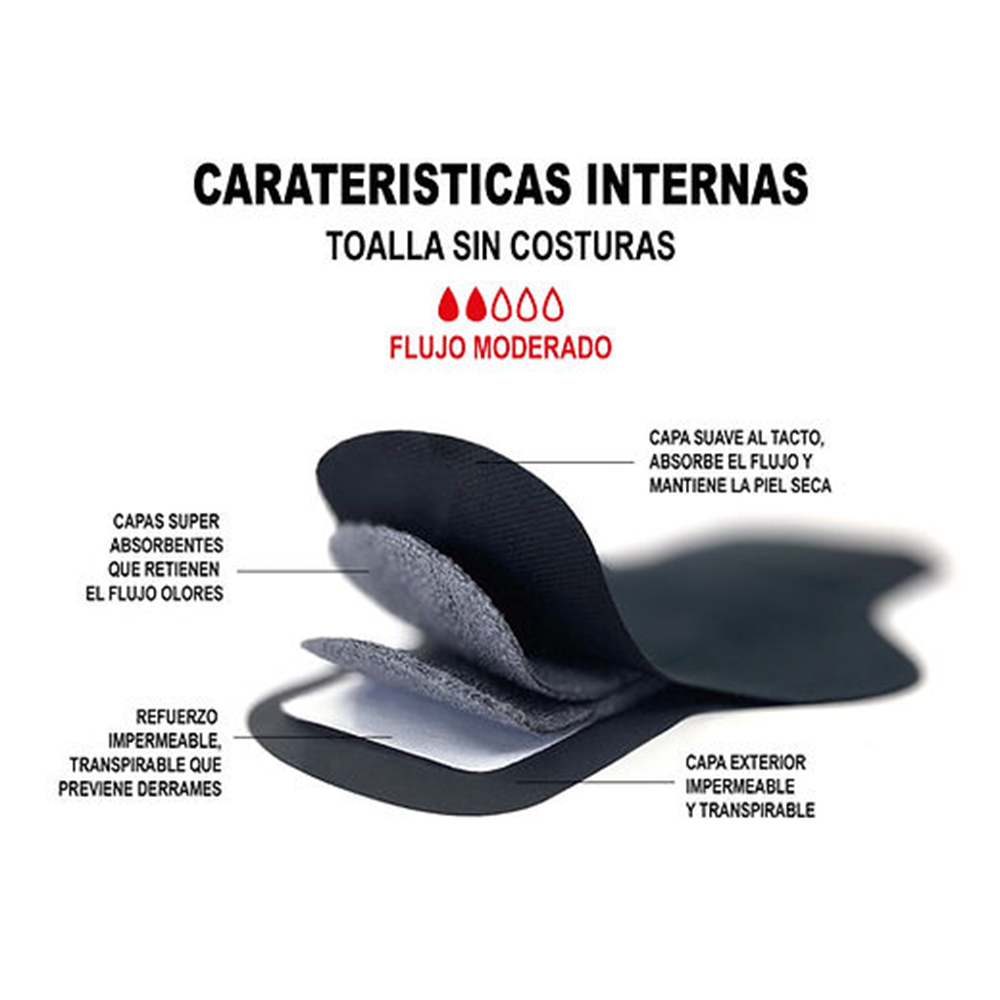 Single-color light flow sanitary pad set + storage bag