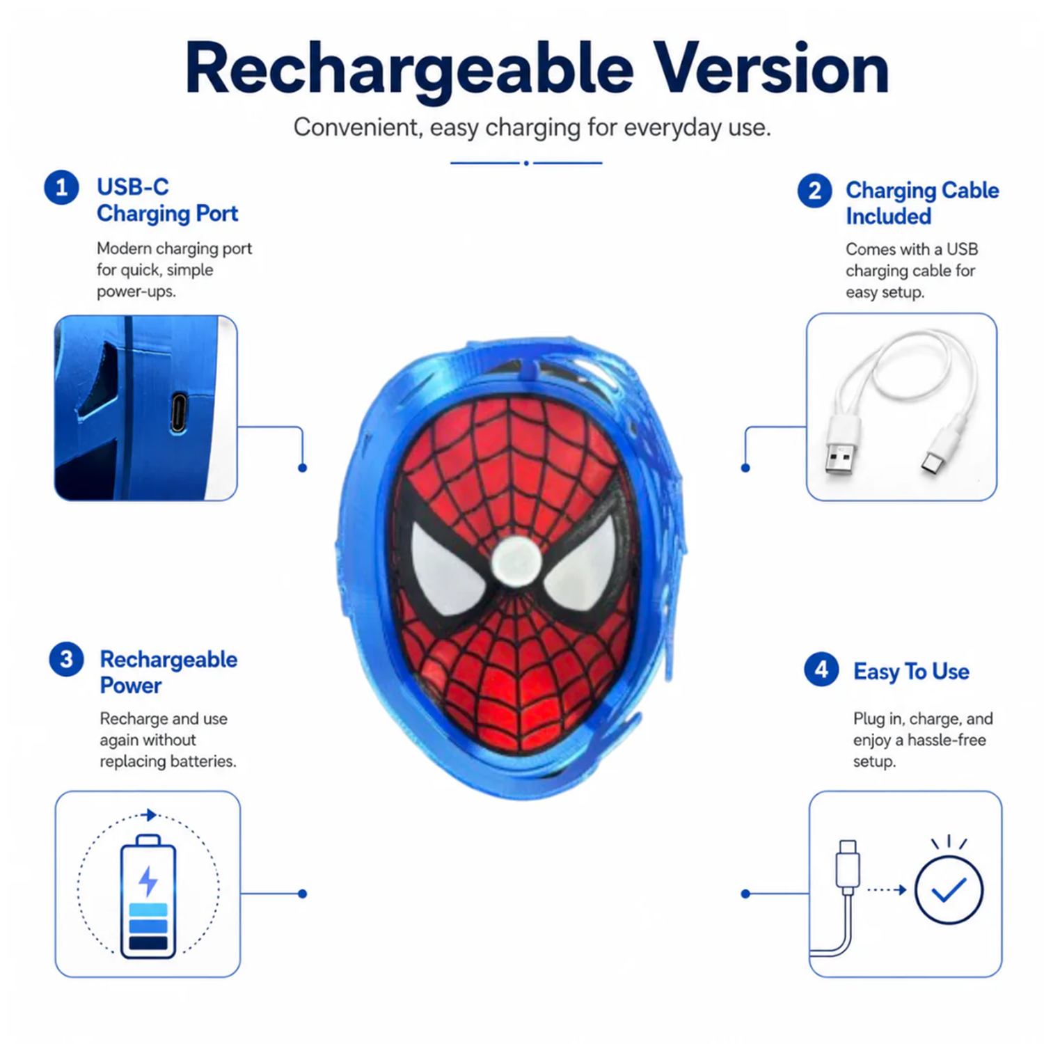 Spider Hero Shadow Lamp