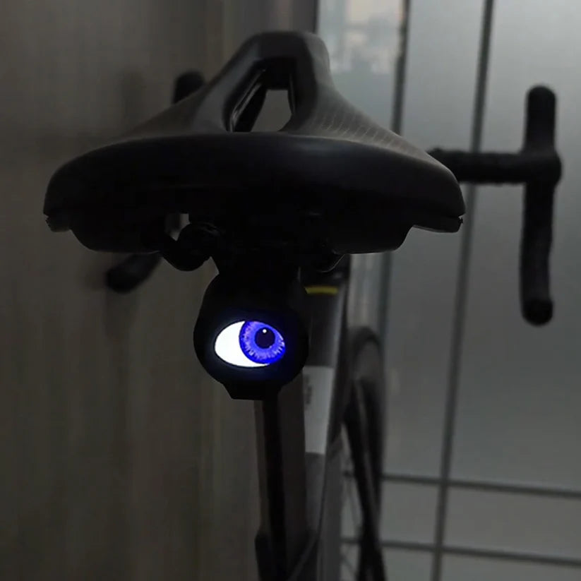 Customizable animated programmable bicycle taillights