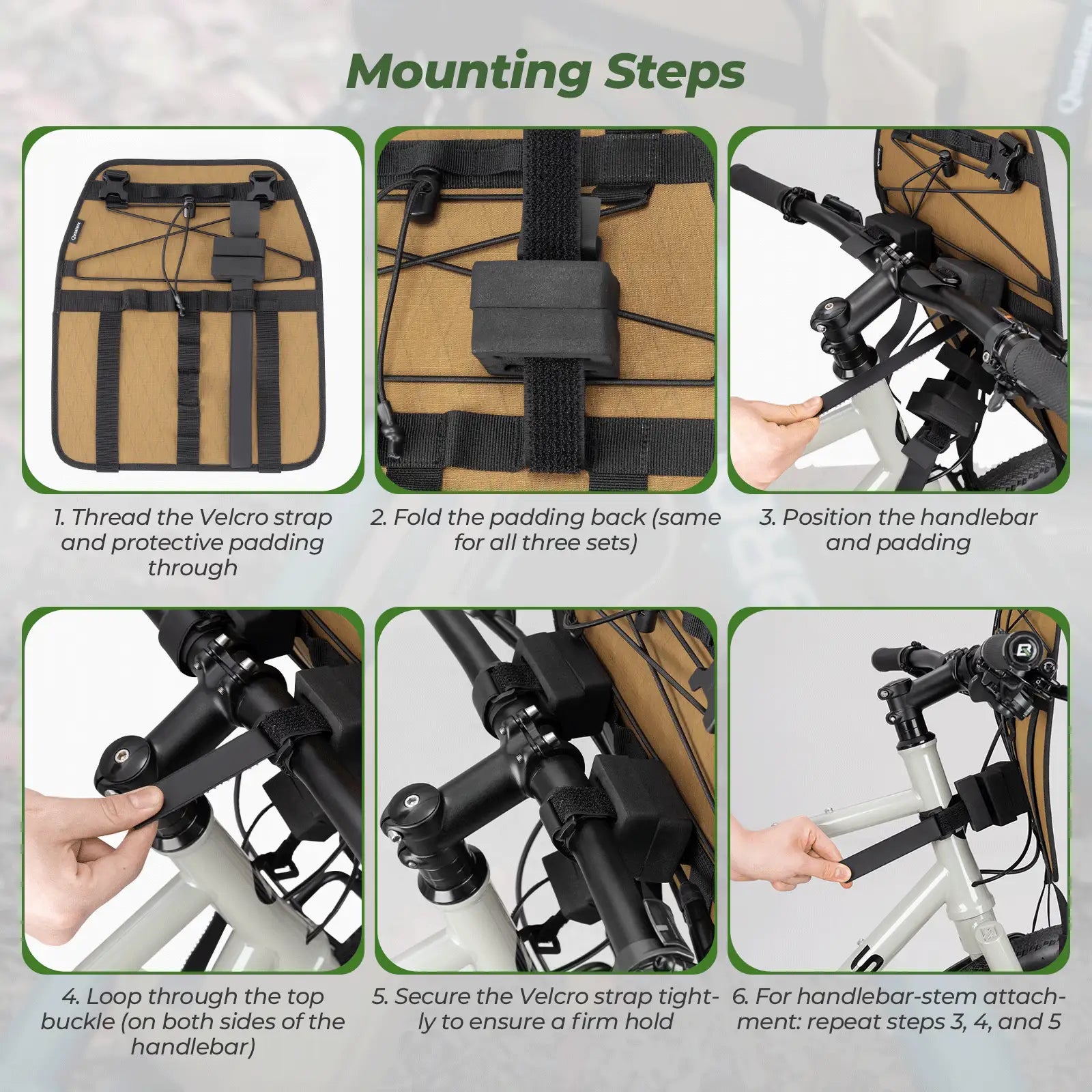 Bikepacking Front Bag Bracket — Lightweight Off‑Road Loading Mount System