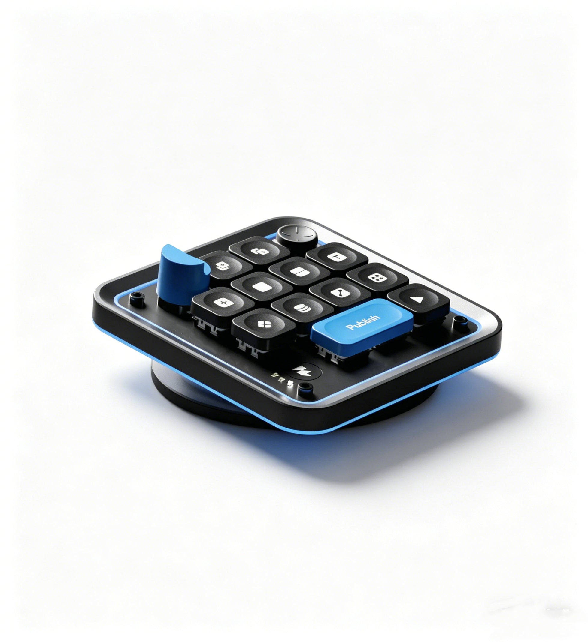 Compact mechanical keyboard/macro controller
