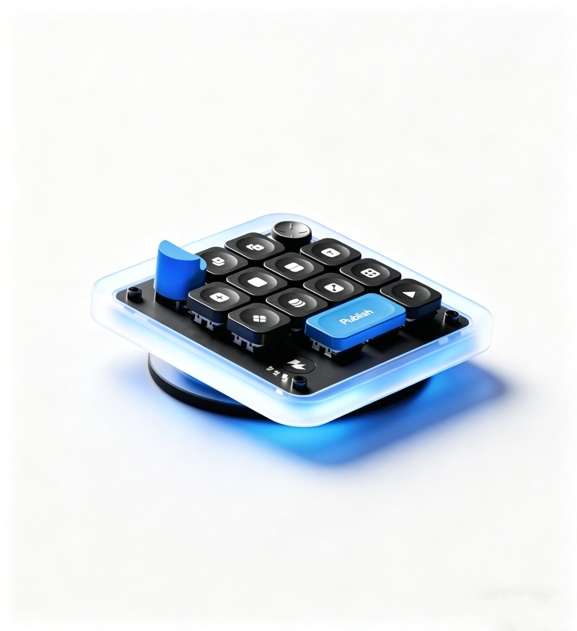 Compact mechanical keyboard/macro controller