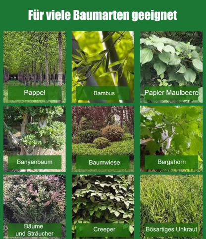  [Geld-zurück-Garantie] Profi-Wurzelvernichter Extra Stark 🌳 | Entfernt Bäume, Bambus und Unkraut | Bodenfreundlich | 24h Hocheffektiv | 1 Jahr Langzeitschutz