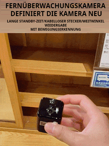 Magnetische 4K HD-Überwachungskamera ohne Bohren | Kein Abo | Ohne Stromkabel oder WLAN nutzbar | AES-256 Datenverschlüsselung 🛡️📸