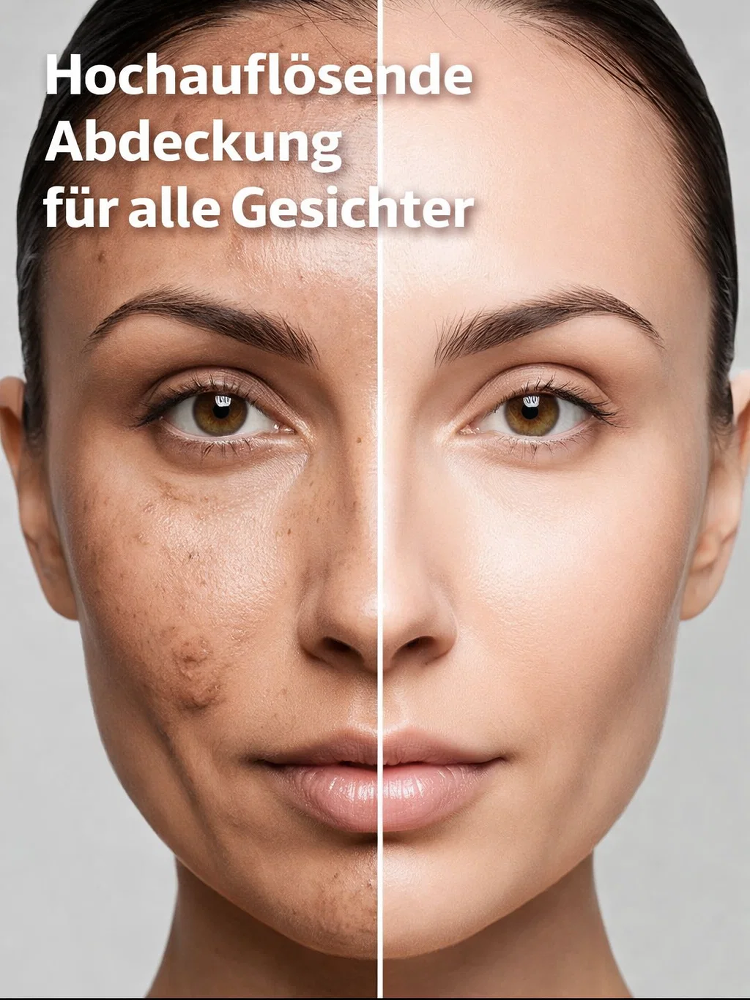 【Risikofrei Testen】Farbkorrigierender CC Ton-Concealer | Gegen Augenringe + Falten| Squalan + Koffein Pflege | Gratis Pinsel💖