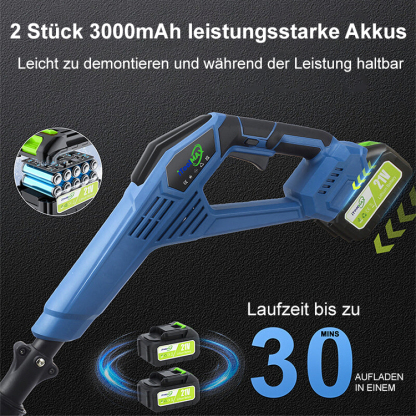 【TÜV-Zertifiziert】 Ultraleichte Hochleistungs-Akku-Schneefräse ❄️ | Einfahrt frei in 3 Min. | 12 Std. Laufzeit | Leises Design | 10 Jahre Garantie