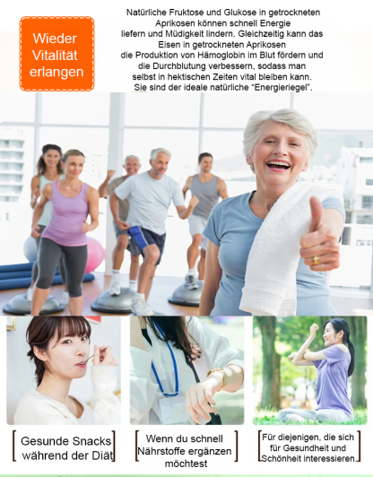 【Geld-zurück-Garantie】 Bio Soft-Aprikosen | 0% Zuckerzusatz & 0% Zusatzstoffe | Von Ärzten empfohlenes Naturprodukt 🍑☀️