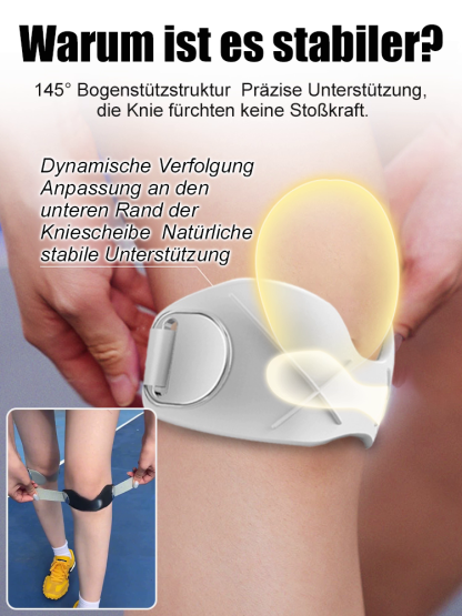 【Von Orthopäden empfohlen】 Premium Patellaband Kniebandage | Reduziert den Gelenkdruck | Rutschfest und atmungsaktiv 🦵🛡️