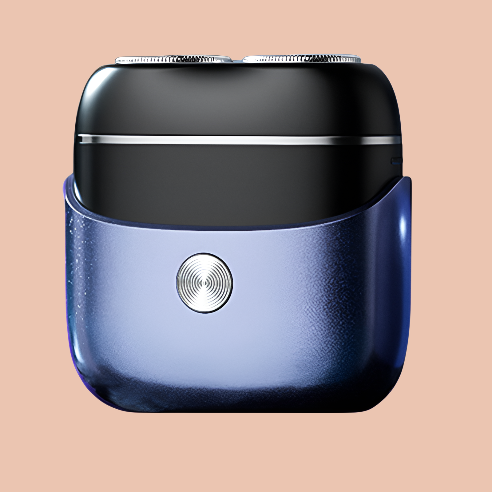 Mini Tragbarer Doppelkopf-Rasierer für Herren