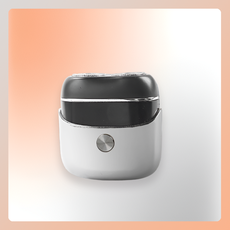 Mini Tragbarer Doppelkopf-Rasierer für Herren