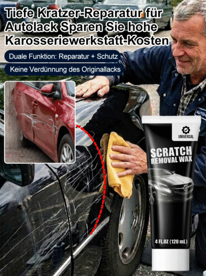 【TÜV und DEKRA zertifiziert】 Profi Nano Kratzerentferner | 3 Min. Kratzerreparatur | 6 Monate Langzeitschutz | Für alle Lackfarben 🚗✨