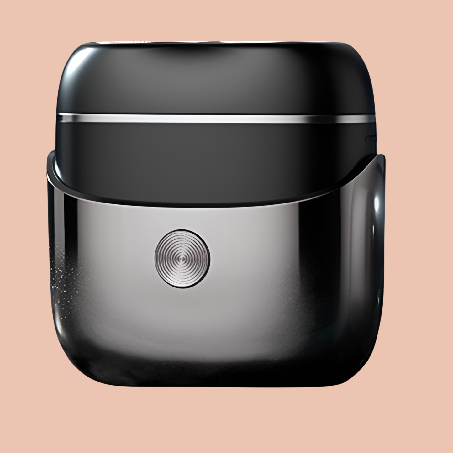 Mini Tragbarer Doppelkopf-Rasierer für Herren