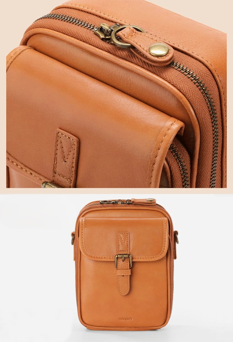Fashion Week Bestseller | Diebstahlsichere Tasche aus Echtleder | RFID-Blocker |Verriegelbarer Reißverschluss | Großes Fassungsvermögen 👜🔒
