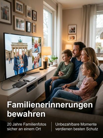 [Inkl. 10 Jahre Garantie] 32TB Tragbare Enterprise SSD |3050 MB/s High-Speed 🚀 | IP54 wasser- und sturzfest | Universell kompatibel | DSGVO-konform 🛡️