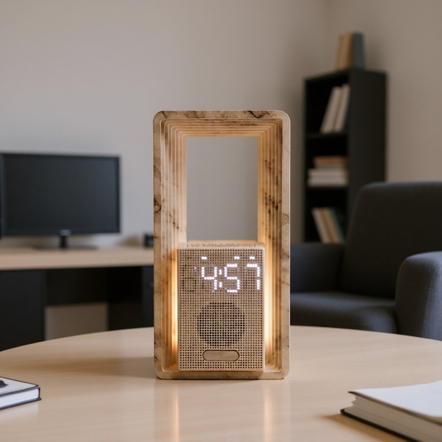 Wake-Up Light simuliert Sonnenaufgang am Morgen