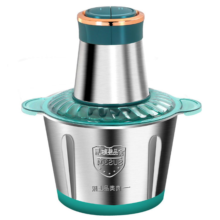 [CE/LFGB Zertifiziert] Premium Universalzerkleinerer 2L | 304 Edelstahl | 300W Kupfermotor | Zerkleinert in 6 Sekunden 🥩✨