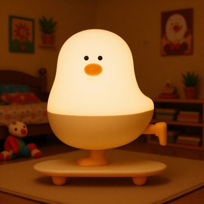 Kreatives kleines Hühnchen Nachtlicht – Süßes Cartoon-Tier-Nachtlicht