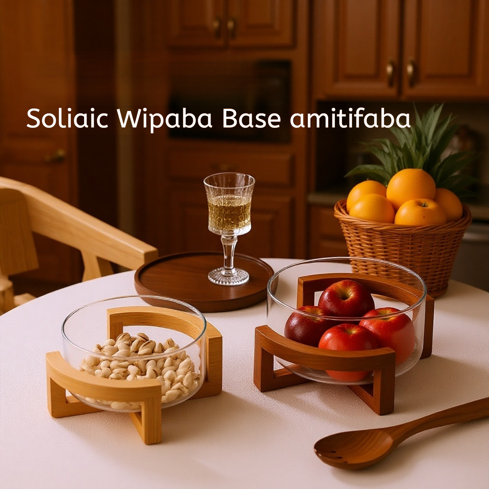 Japanischer Glas-Snackteller für Süßigkeiten, Trockenfrüchte und Gemüse