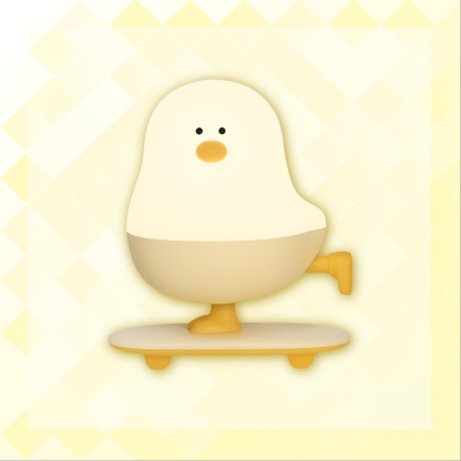 Kreatives kleines Hühnchen Nachtlicht – Süßes Cartoon-Tier-Nachtlicht