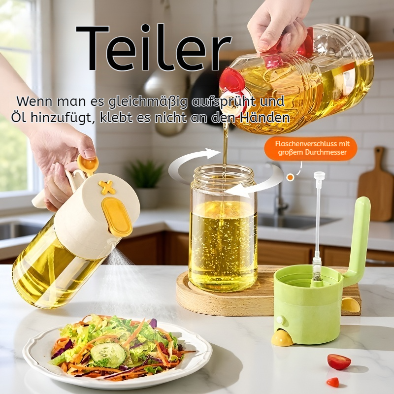 Sojasaucenflasche für Barbecue – Küchenölspender und Gewürzbehälter