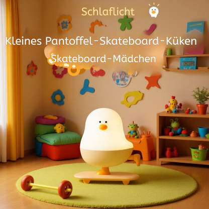 Kreatives kleines Hühnchen Nachtlicht – Süßes Cartoon-Tier-Nachtlicht