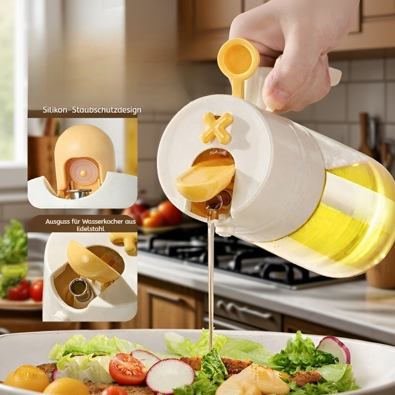 Sojasaucenflasche für Barbecue – Küchenölspender und Gewürzbehälter