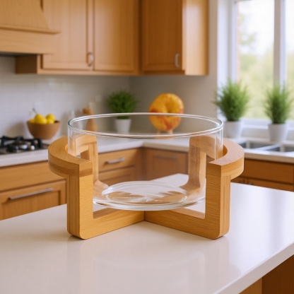 Japanischer Glas-Snackteller für Süßigkeiten, Trockenfrüchte und Gemüse