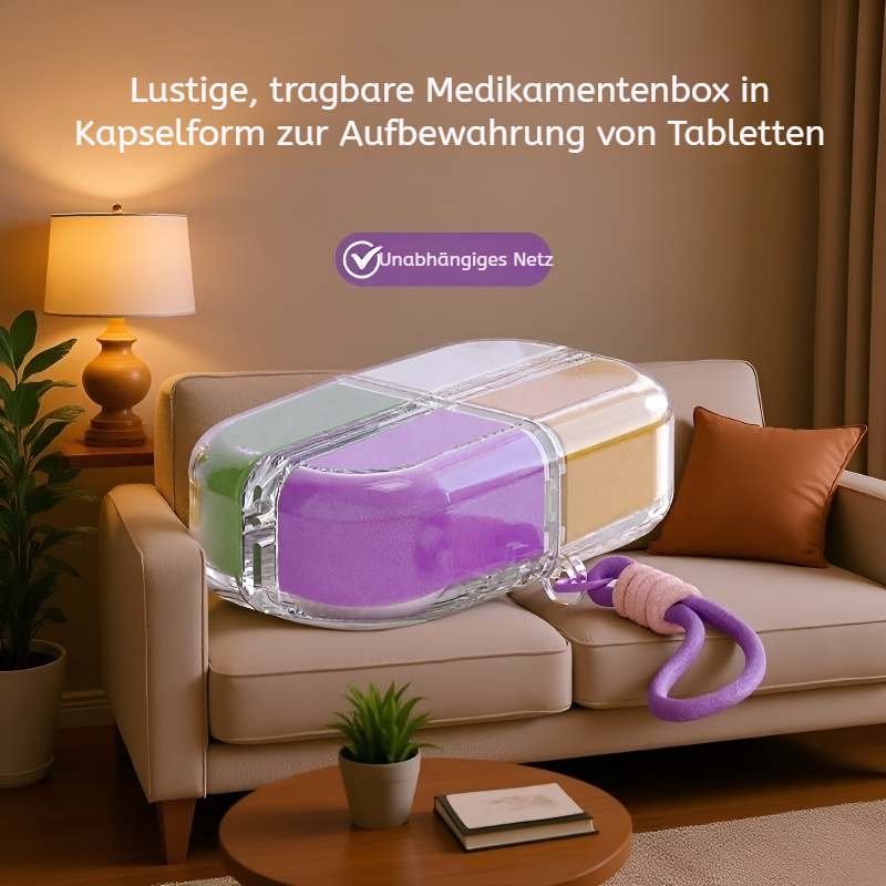 Mobiler Kapselbehälter mit großer Kapazität