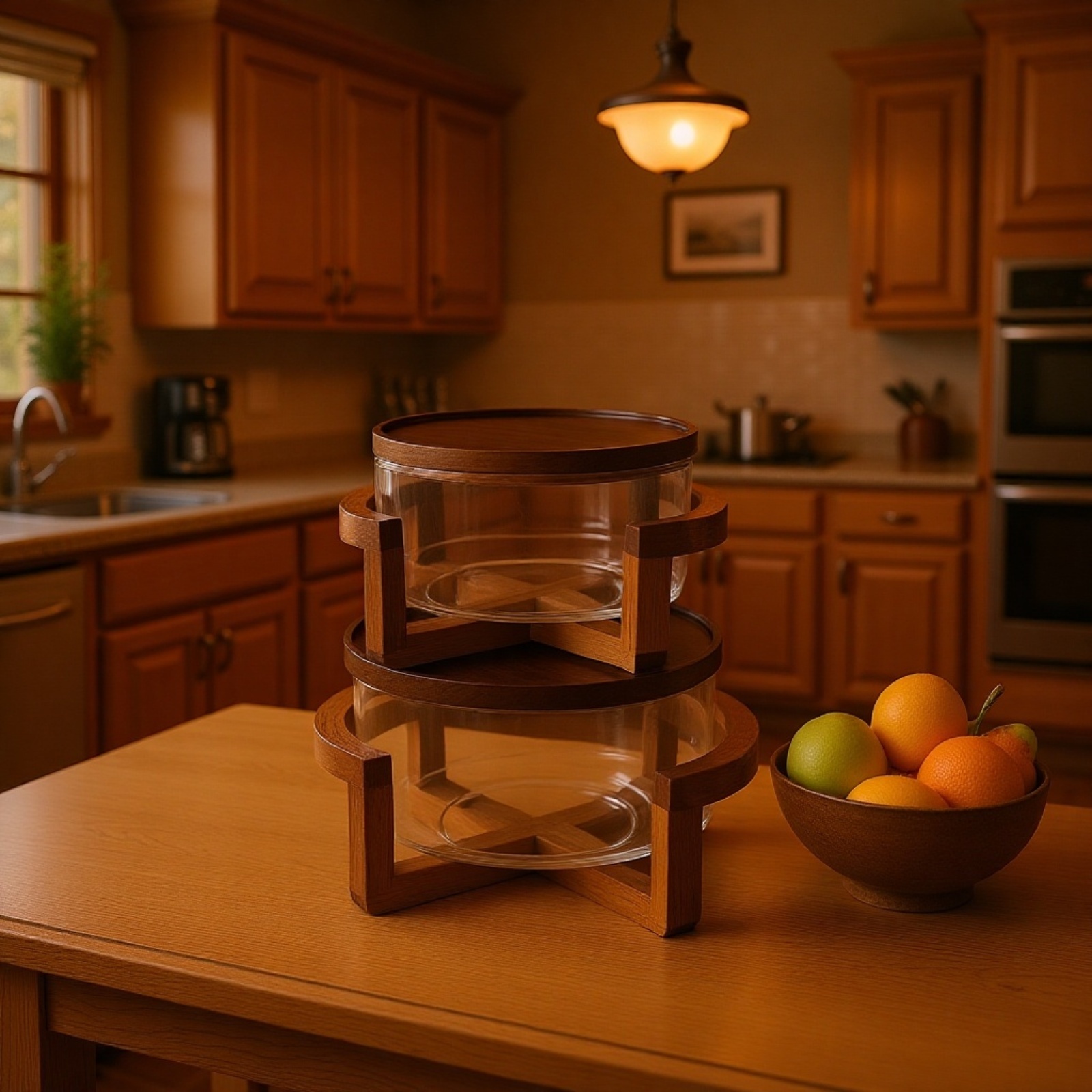 Japanischer Glas-Snackteller für Süßigkeiten, Trockenfrüchte und Gemüse