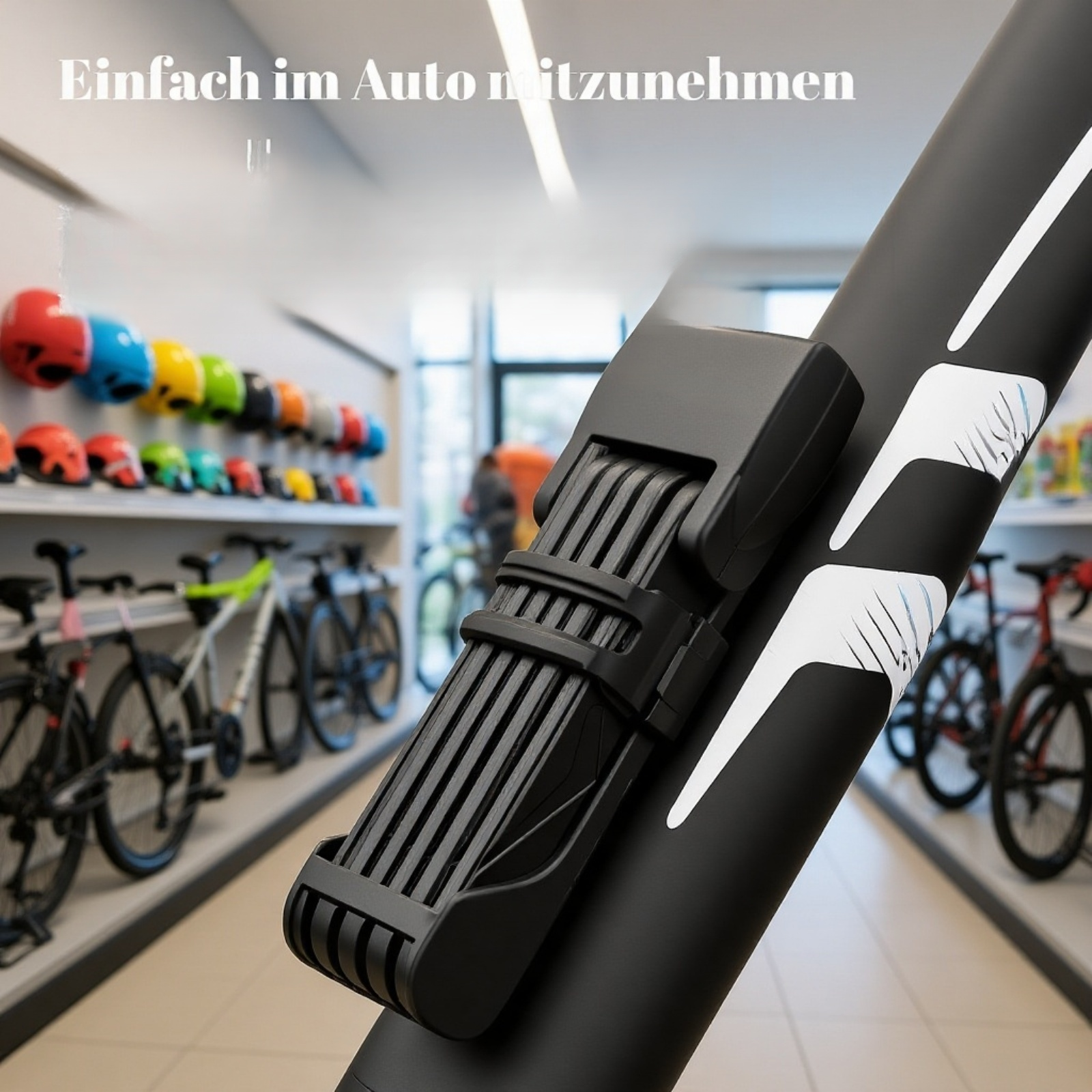 Elektrisches Motorrad Faltbares Diebstahlschutzschloss