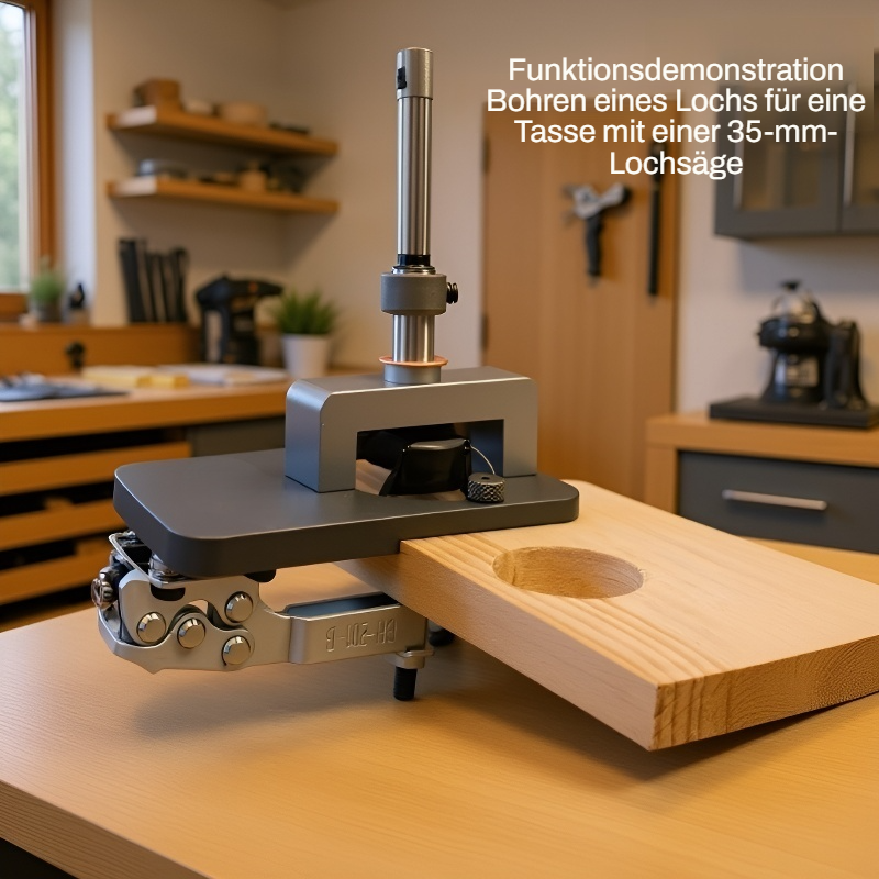 Schranktür-Bohrlochöffner für Scharniere