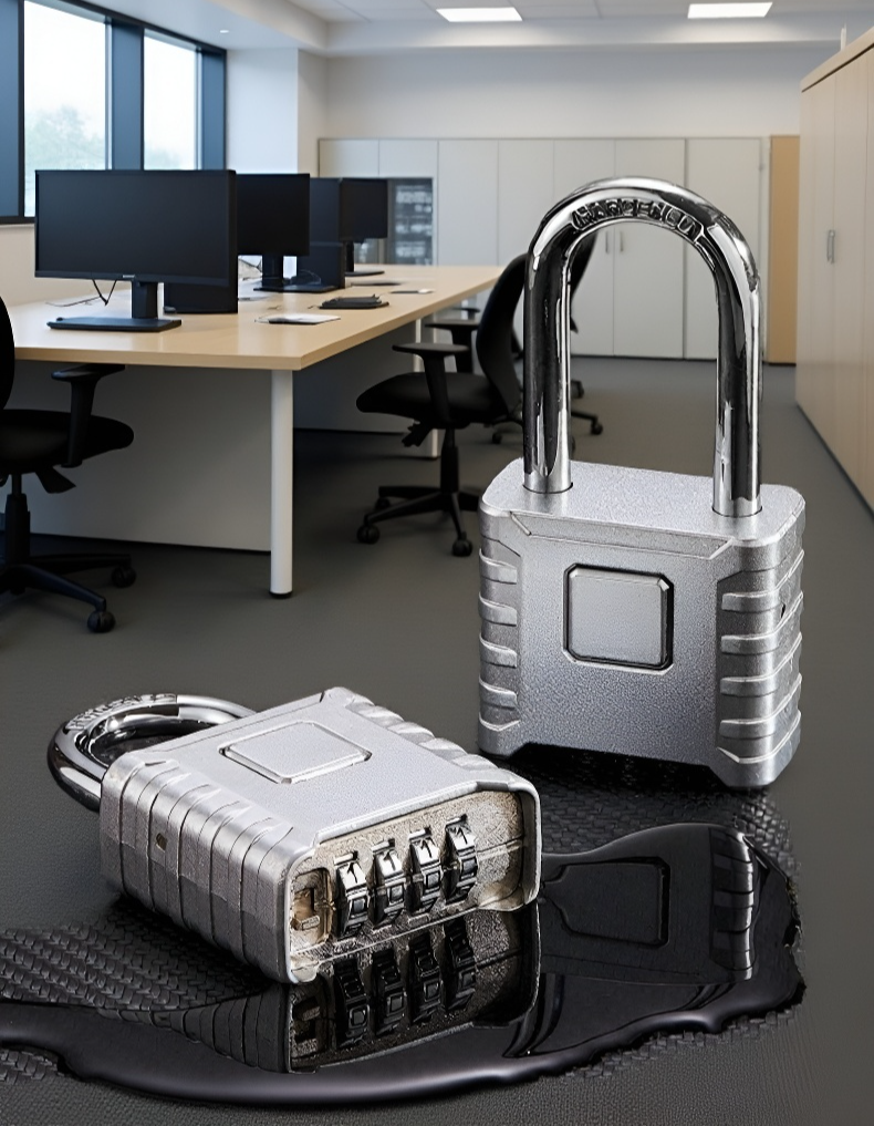 Zahlenkombinationsschloss für Haustüren – Vorderansicht