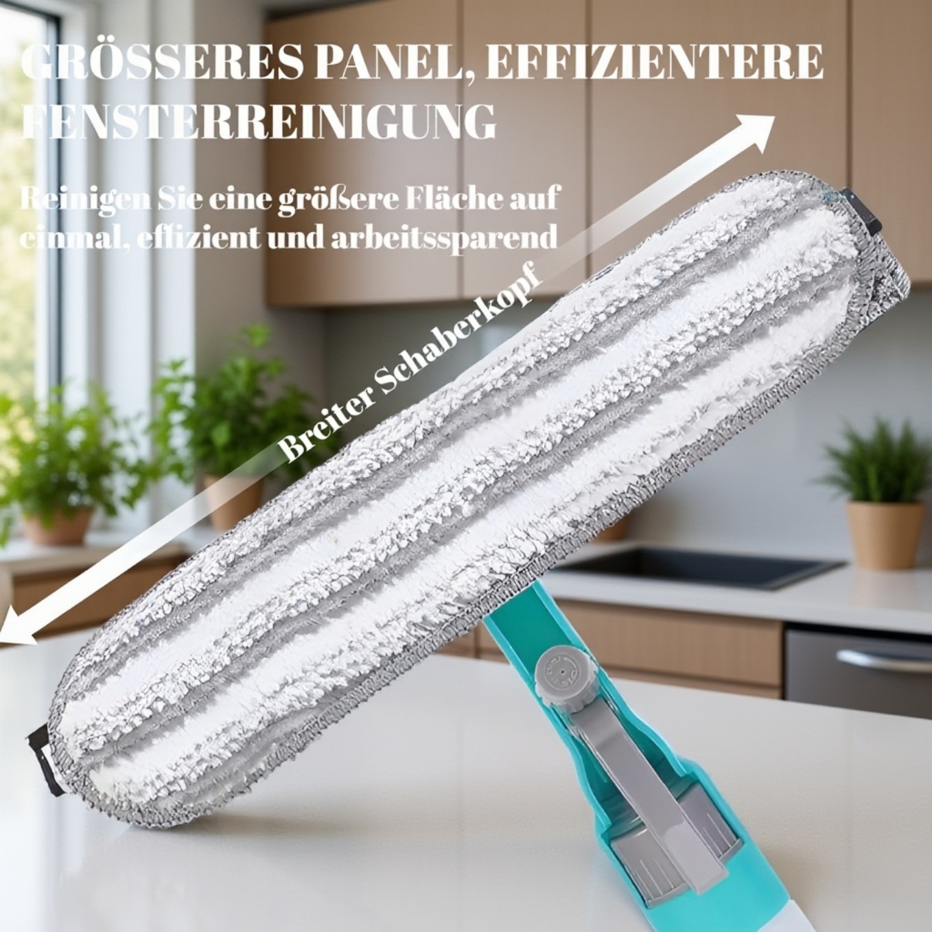 Einfache Handhabung der multifunktionalen Doppelbürste