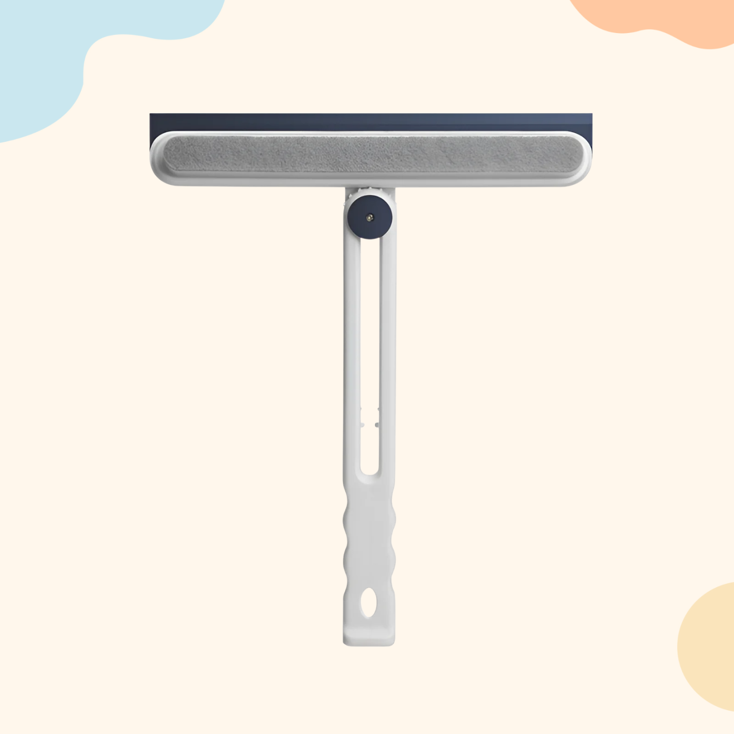 Doppelseitiger Glasabzieher für das Badezimmer