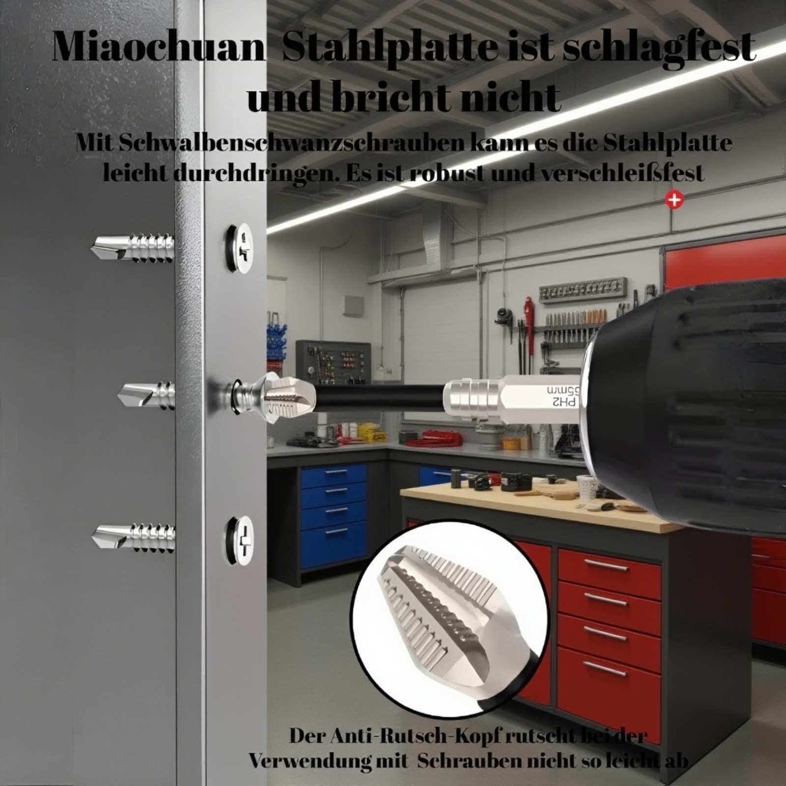 K5 Bit mit sicherem Halt und hoher Langlebigkeit