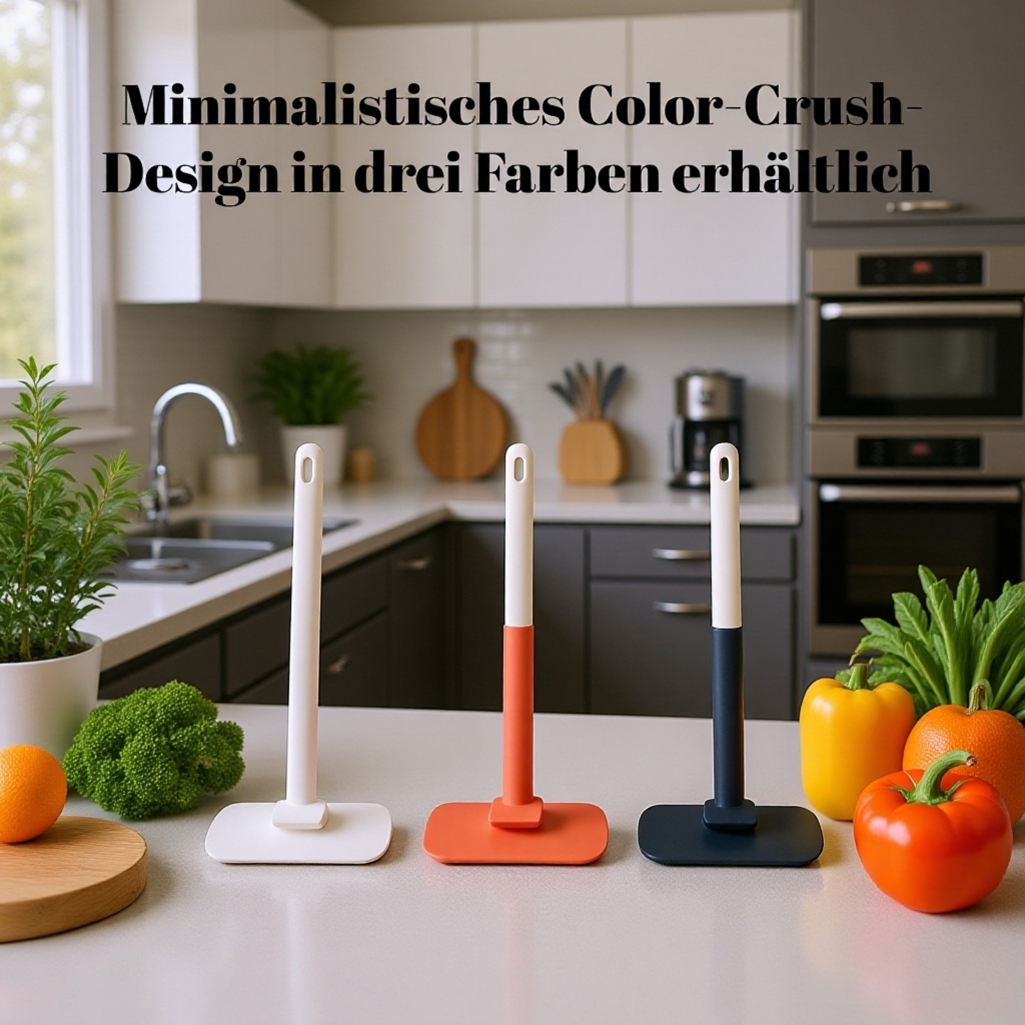 Breiter, abnehmbarer Fensterreinigungsbürste mit langem Griff