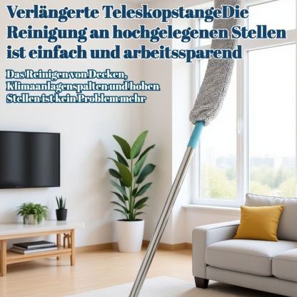 Verlängerbarer Staubwischer für den Haushalt