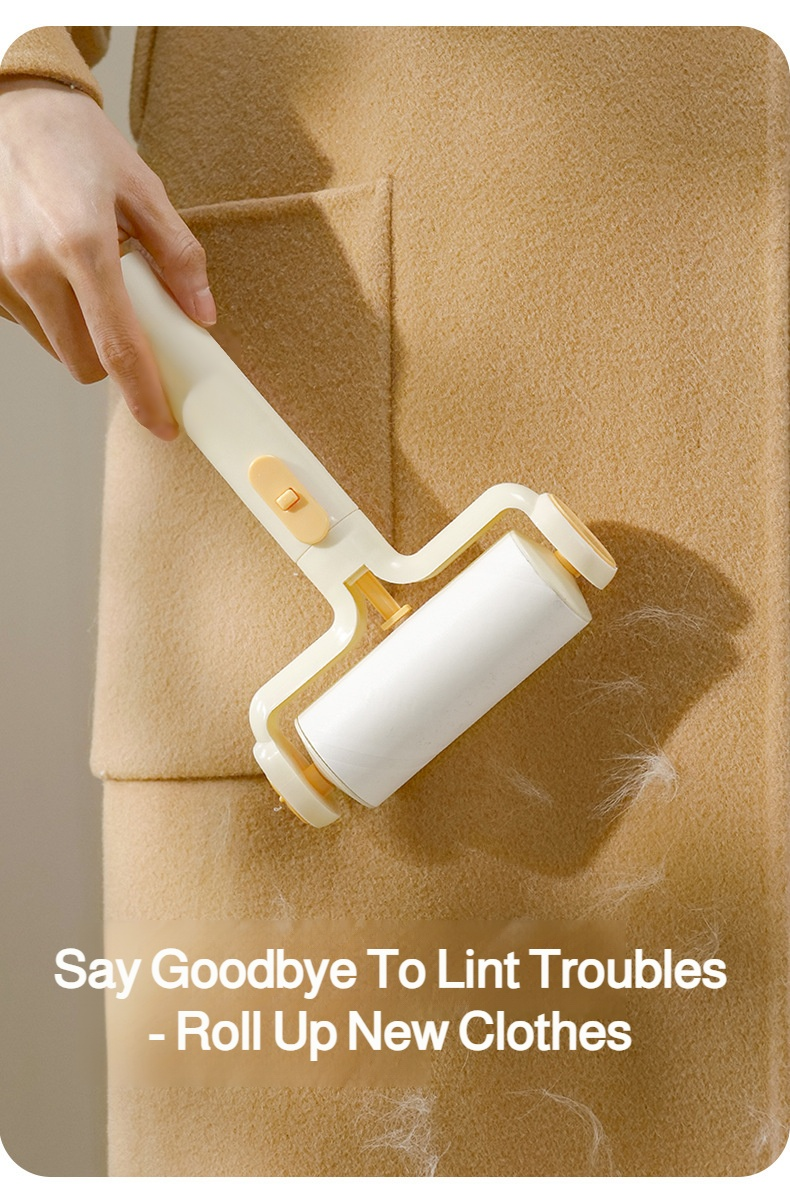 Easy to use lint roller for clothes and furniture