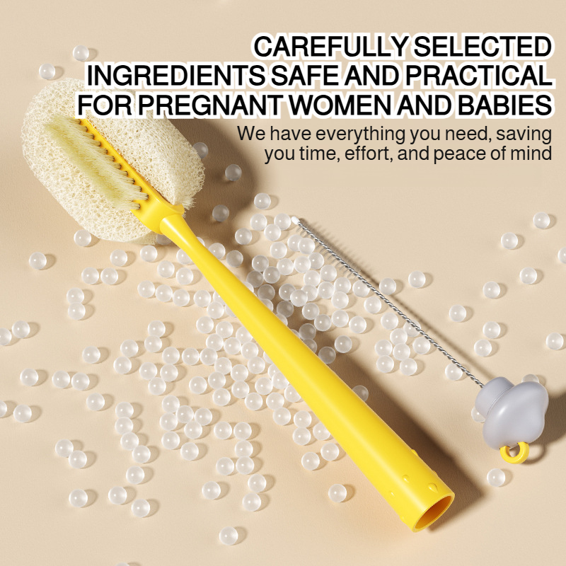 3-in-1 Long Handle Water Cup Cleaning Brush