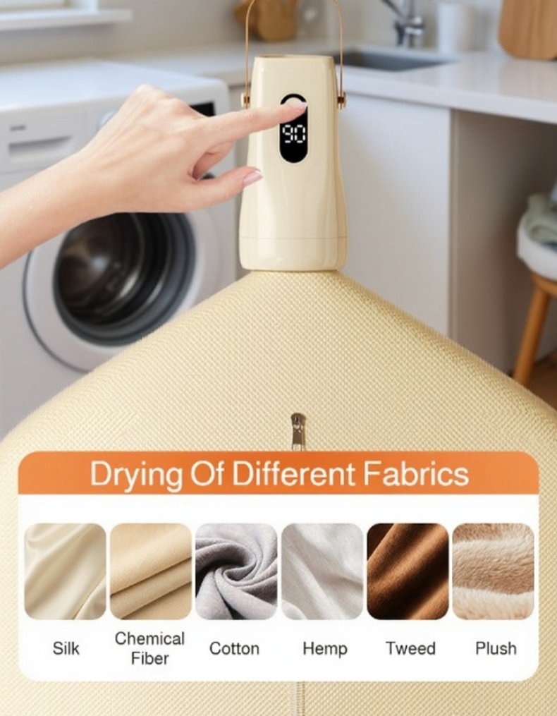 Space-saving fast-drying dryer for apartments