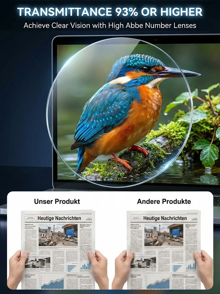 German Smart Progressive Glasses Autofocus™ | Automatic Focus Adjustment | Blue Light Filter | 1+1 Free Set 👓🇩🇪