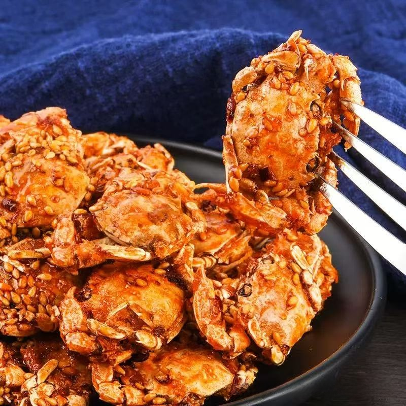 【BUY 1 GET 1 FREE】Crispy Wild Crab Snack 🦀 | Baked Not Fried, Zero Additives | High Protein & Calcium 🌊