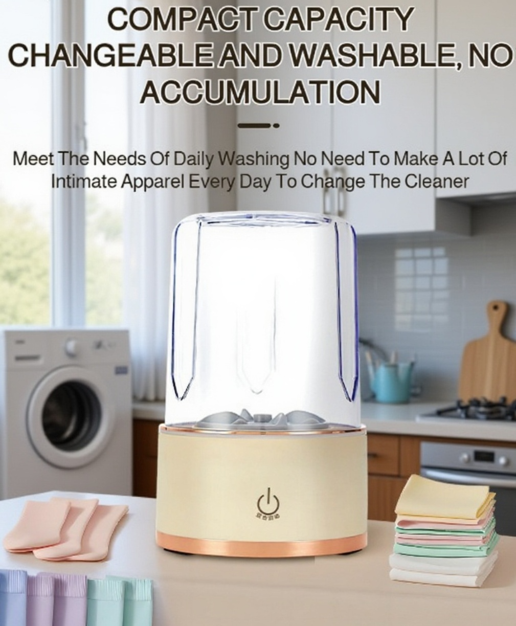 Mini washing machine for travel and home use