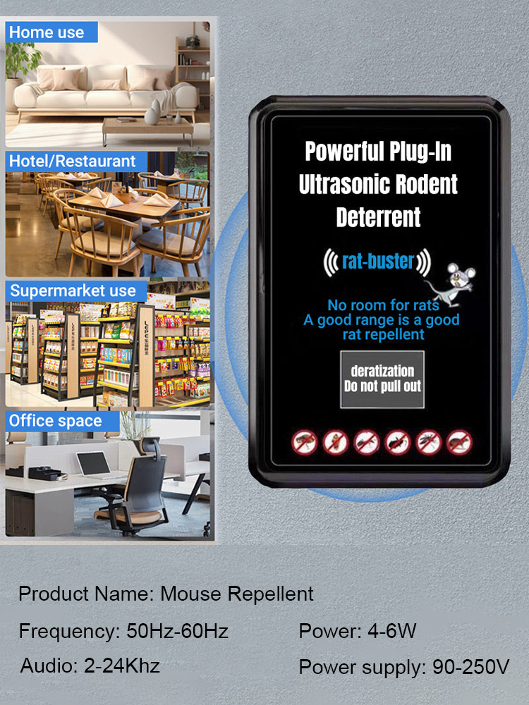 Powerful ultrasonic rodent killer