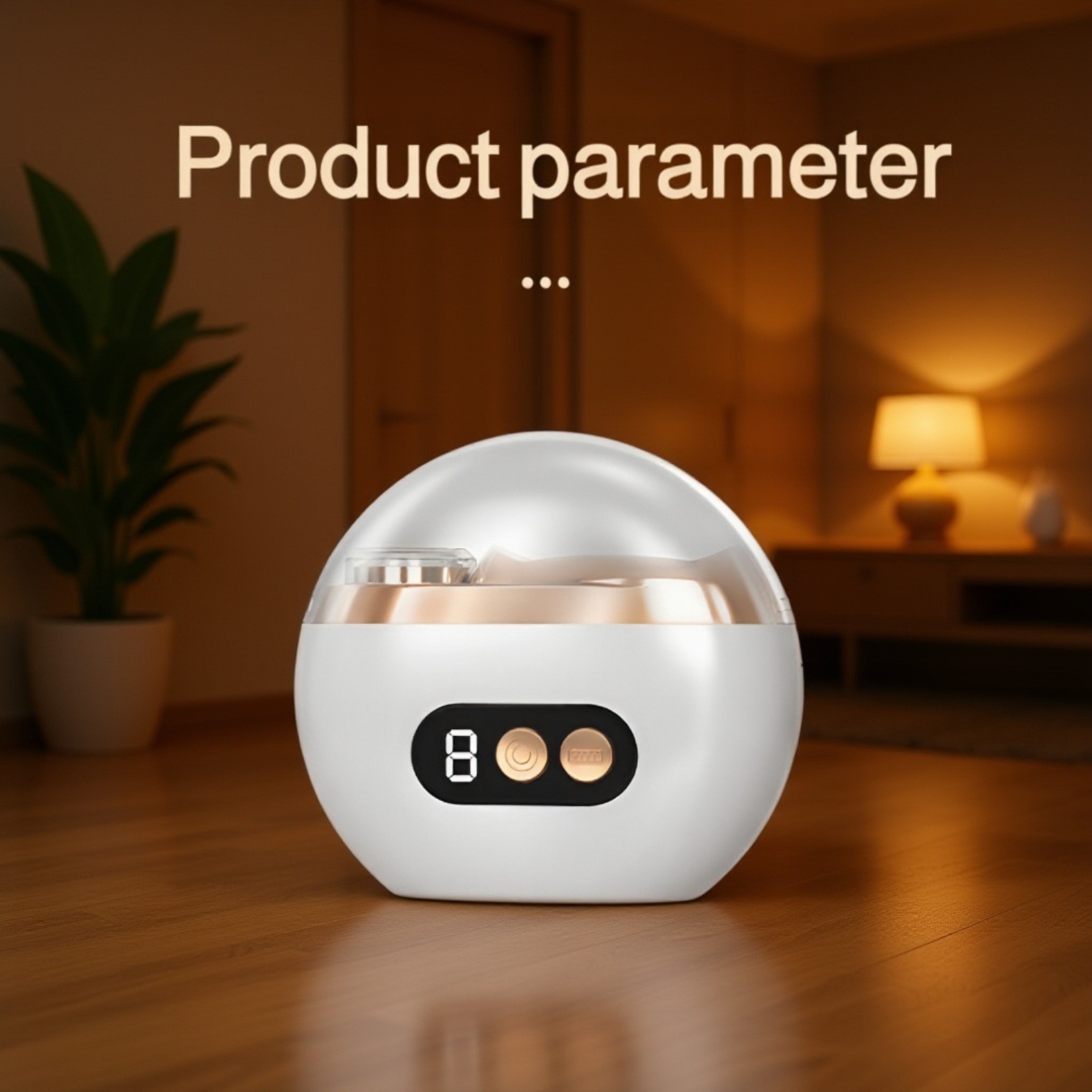 Electric nail clipper showing anti-pinch safety feature