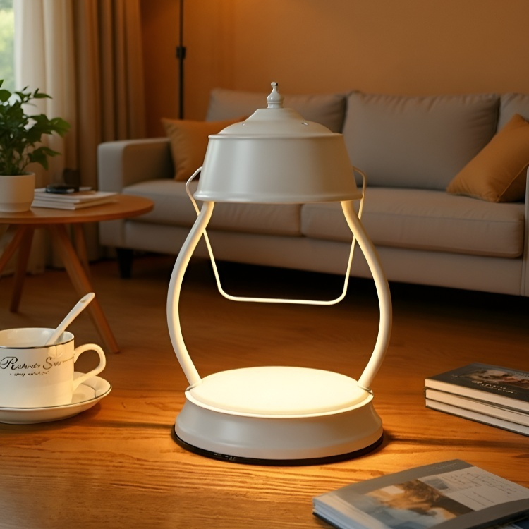 Soft ambient lighting with flameless night light