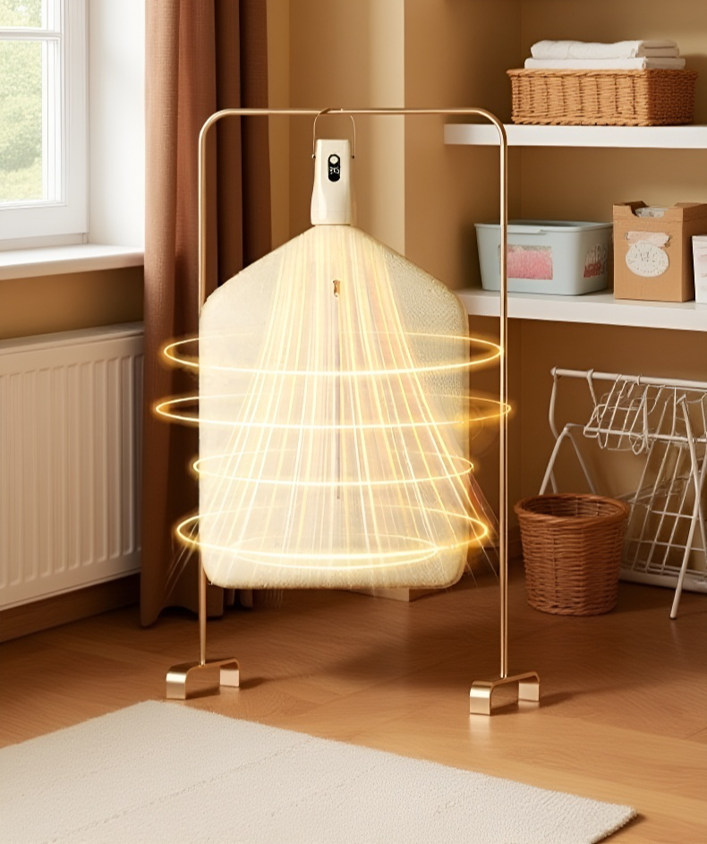 Lightweight foldable dryer for small spaces